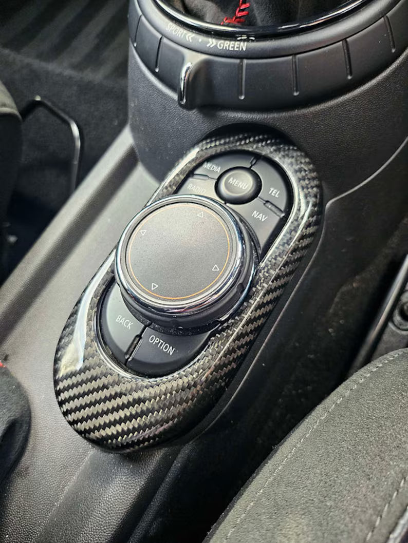 Echt Carbon Controller Abdeckung – Sportliche Innenraumverkleidung in Hochglanz
